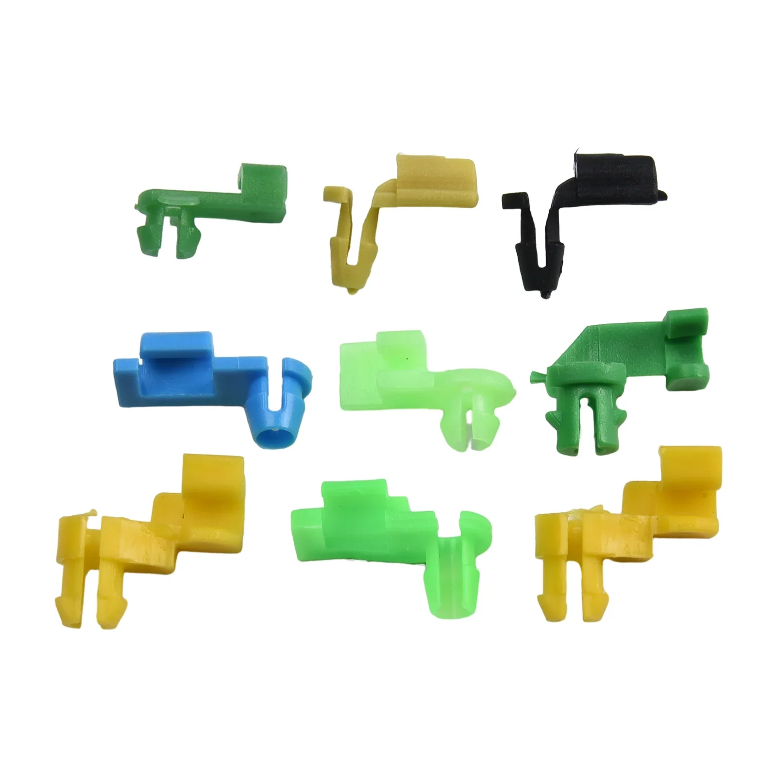 160PCS Universal Auto Door Lock Rod Clip Driver Side Handle Retainer Fits  Hole Plastic Rivet Fasteners Retainers Car Wire Clip