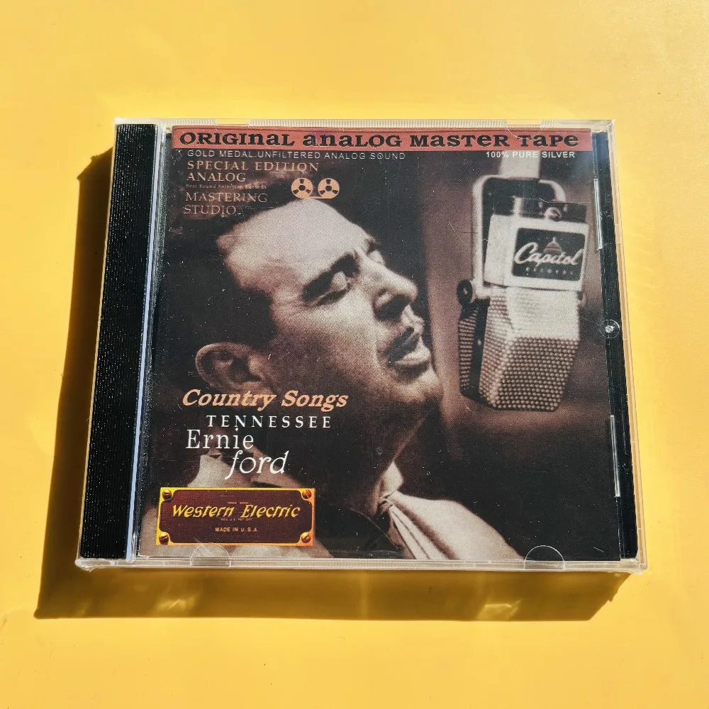 

Серебряный компакт-диск с Эрни Фордом (Теннесси) | Кантри-классика | Музыкальный диск Hi-Fi с насыщенным басом и аудиофильским звуком