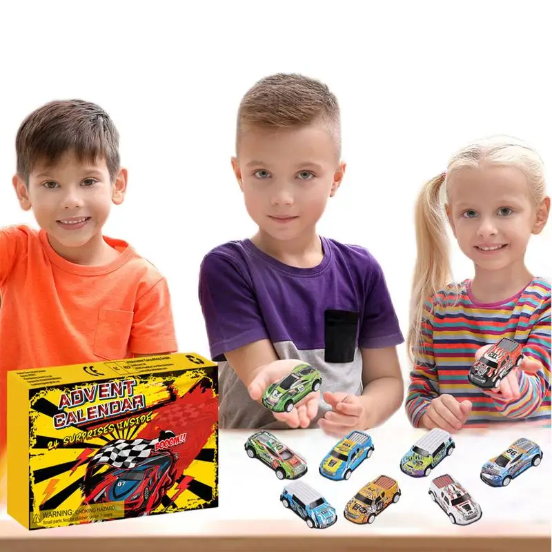 

Christmas Calendar Countdown Boys Advent Calendar 2022 Toy Cars With 24 Different Racing Vehicles 24 Days Christmas Countdown