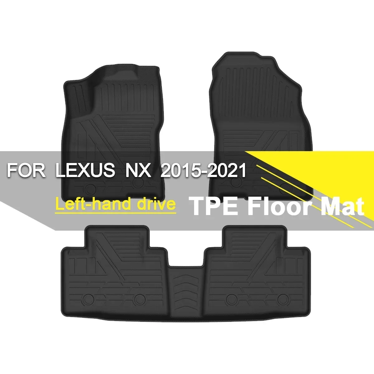 

Автомобильный напольный коврик из термопластичного эластомера, резиновый водонепроницаемый нескользящий рефлекс NX 2015-2021