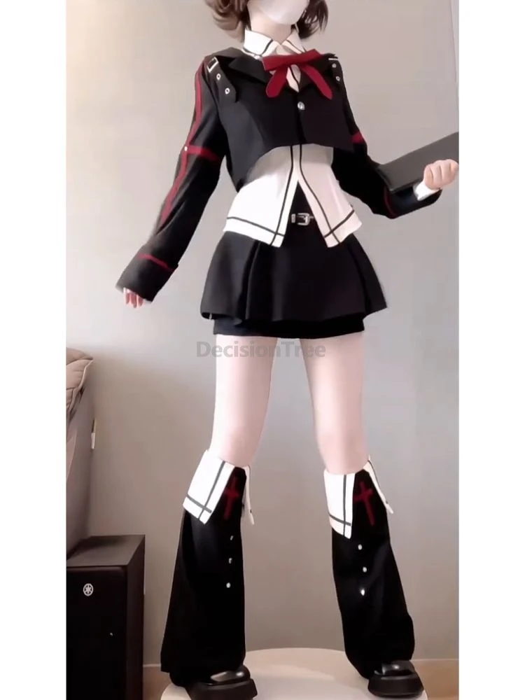3 Piece Women Clothing Korea Style Jk Uniform Sets Spring Autumn Long Sleeve Preppy Style Fashion Casual Suit School Uniform
