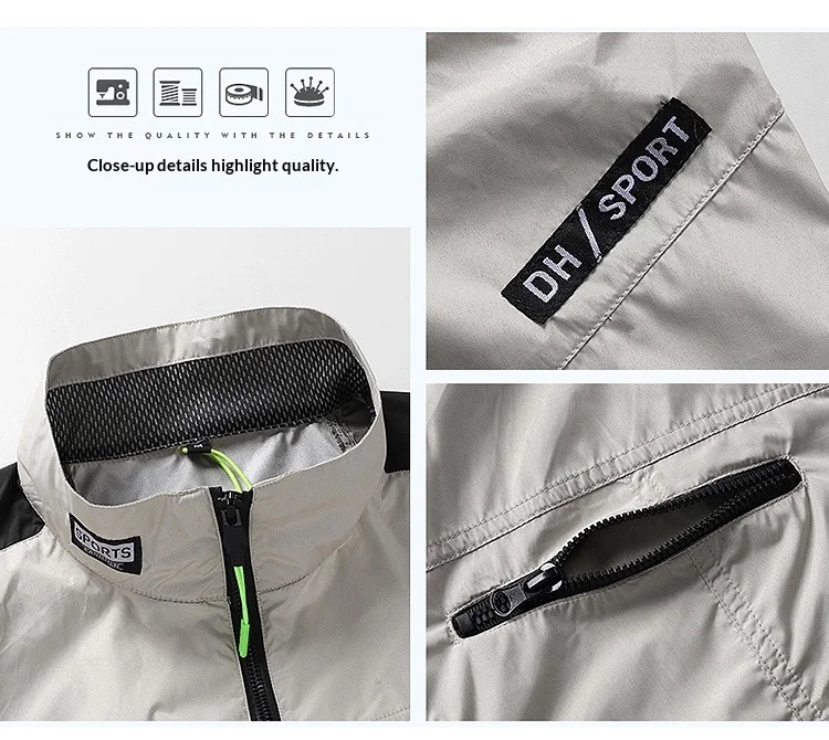 Unisex USB Cooling Vest With Wearable Fan 13 Hours Working Air Conditioned Short Sleeve For Outdoor Work Fishing Heat Relief