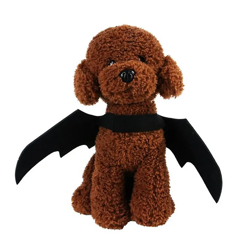 Bat Wings Vampire Cat Clothing Black Cute Fancy Dress Up Pet Dog Halloween Holiday Christmas Party Costumes Gifts Funny Clothes