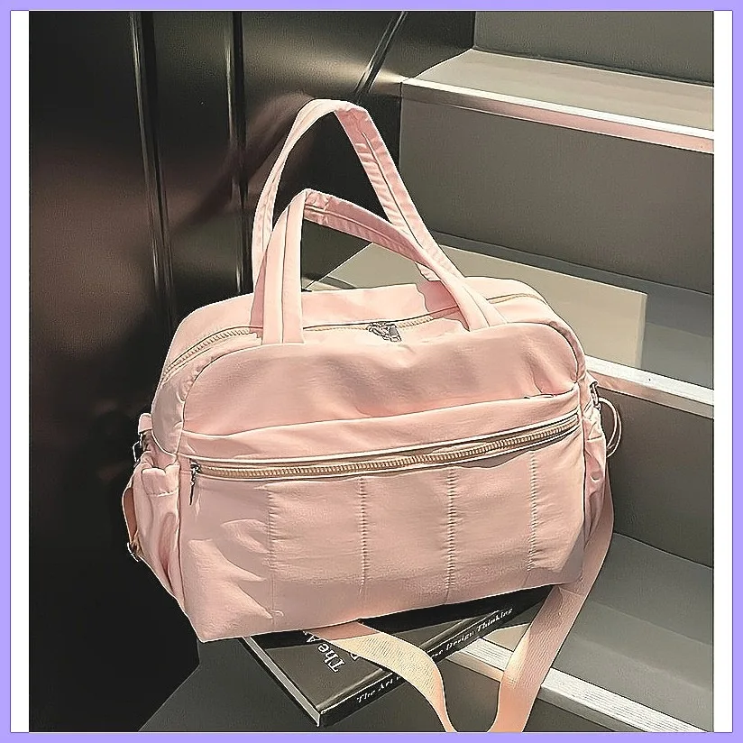 

Large Capacity Multi-Compartment Travel Fitness Bag, Dry & Wet Separation Expandable Tote, Commuter Sports Weekender