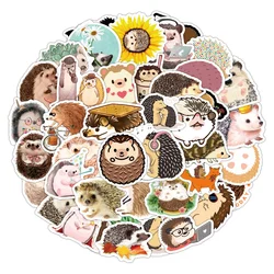 10/30/50PCS Hedgehog Cartoon Cute Animal Graffiti Waterproof Sticker Creative Decoration Trend RefrigeratorGuitarHelmetWholesale