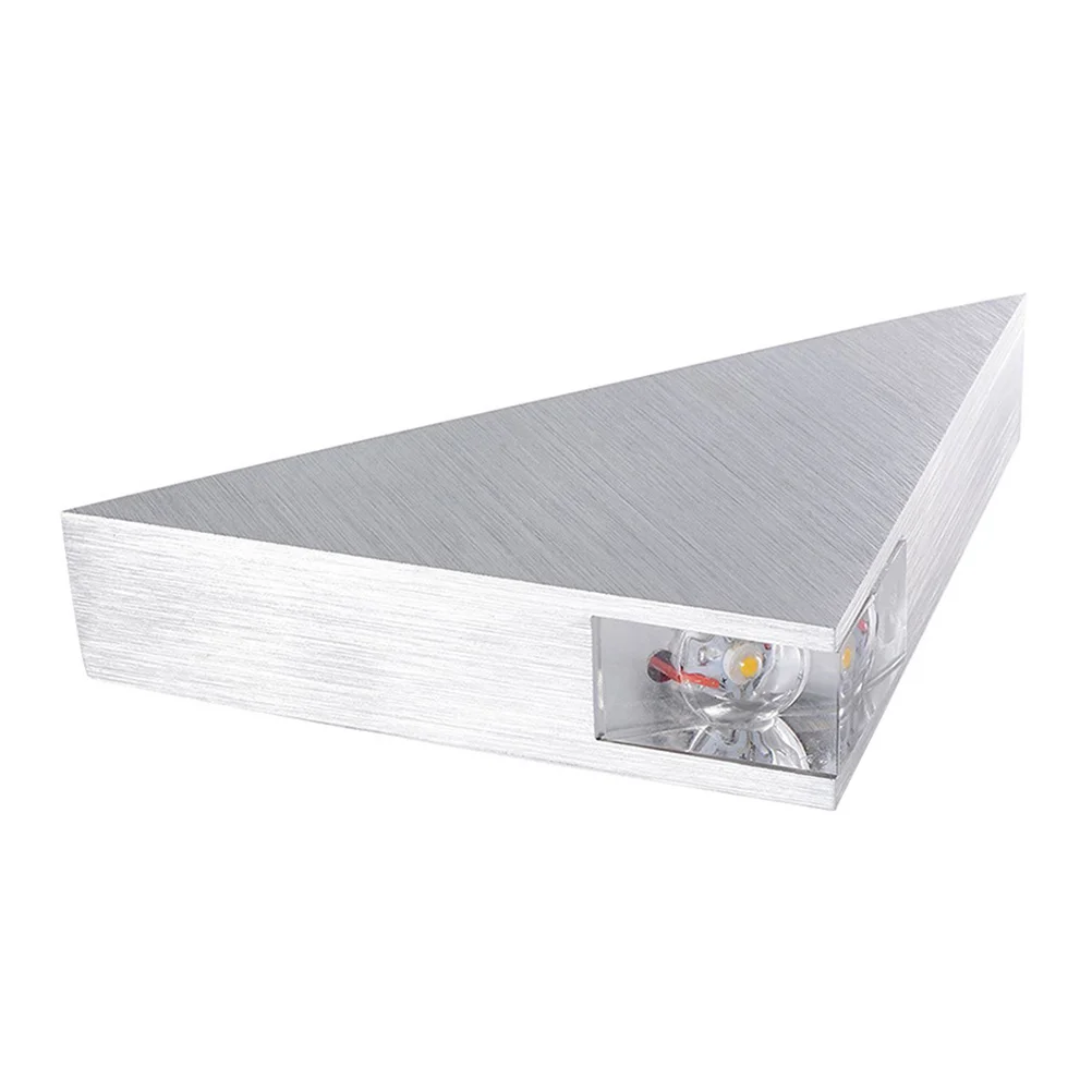 

3W Led Modern Aluminum Wall Light Durable Die Cast Metal Decorative Lamp For Bedroom Bathroom Hallway Balcony Office Study