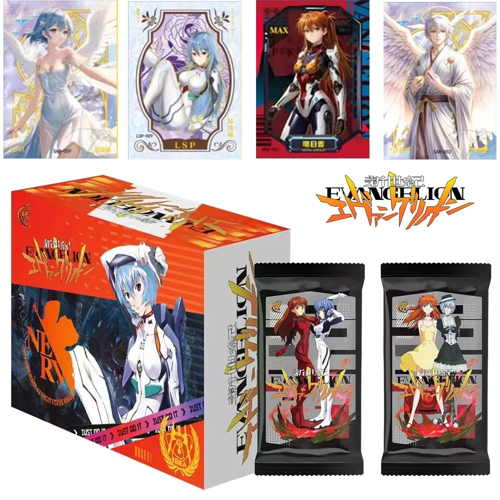 

Wholesales EVA Evangelion Card Chronicle Series Anime Karakter Asuka Ayanami Rei Mecha Anime Game Collection Card Kids Gift Toys