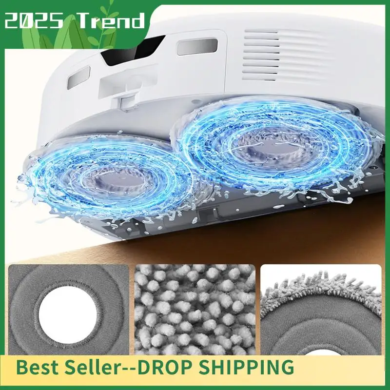 

AD33 HOT Accessory For Roborock Qrevo Curv/Qrevo Edge Robot Vacuum Cleaner, Replacement Main Brushes, Dust Bags,Mop Pads,Filters