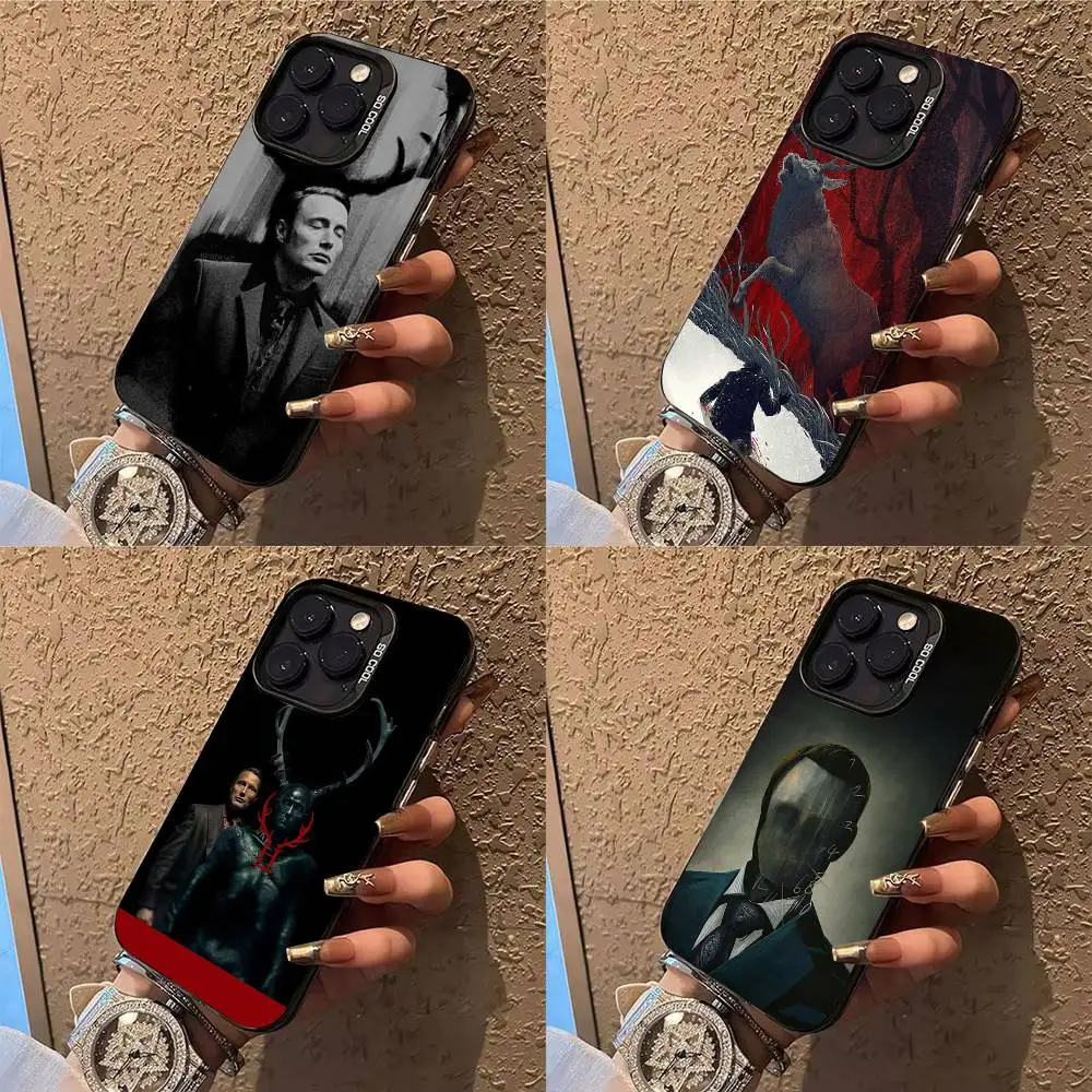 

Hannibal Will Graham Phone Case For iPhone 17,16,15,14,13,12,X,8,Pro,Max,Plus,E,SE4,Air,Mini IMD Matte Black