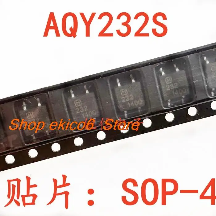 

10 шт., оригинальные запасы AQY232S 232 SOP4 AQY232