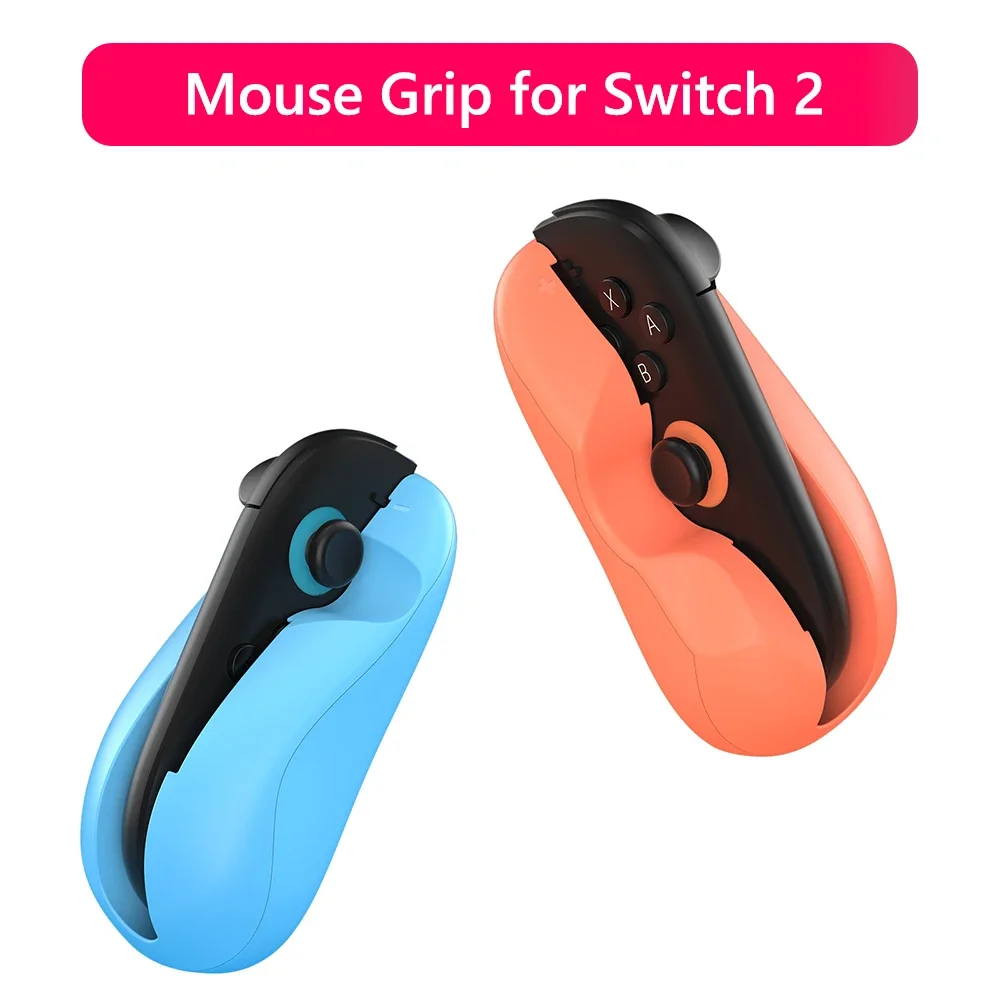 

2 PCS Mouse Grip for Nintendo Switch 2 Accessories Joy Con Left Right Controller Joycon 2 Desktop Mouse Mode Holder