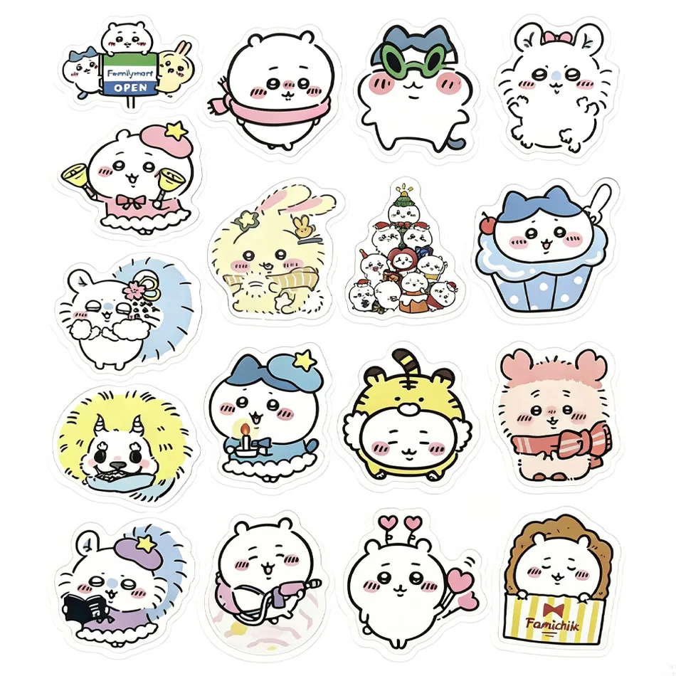 Meistverkaufte 100 Stück Kawaii Jiikawa Cartoon-Aufkleber Dekorative Schreibtisch-Laptop-Scrapbook-Gepäck-Aufkleber Niedliche Graffiti-Sticker als Geschenk für Kinder – Detail 7