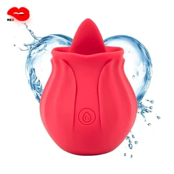 Vibromasseur gode à succion rose pour femme, point G, ventouse de mamelon de chatte, léchage Chev, stimulation du clitoris, changeur de machine, jouets sexuels pour couples