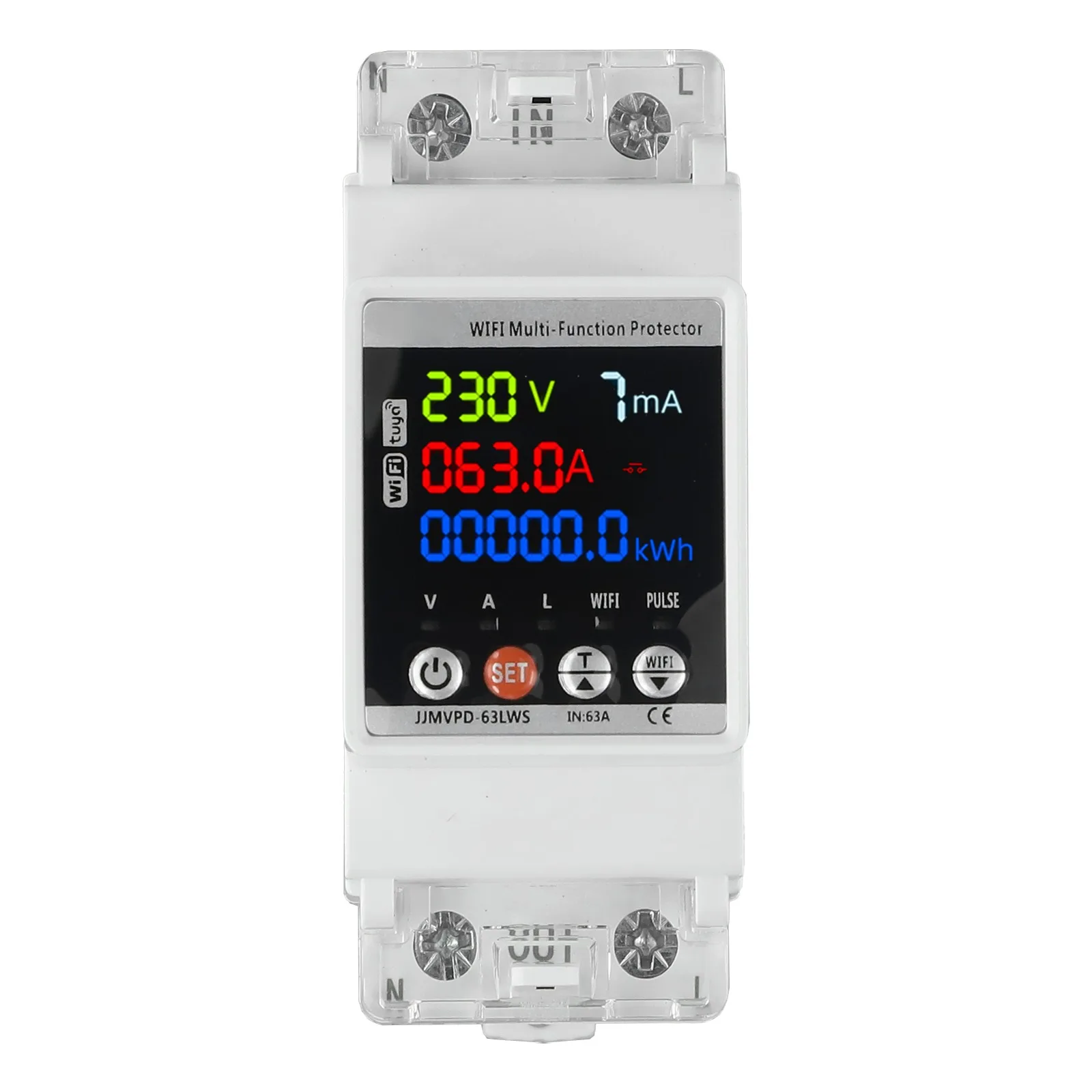 For Power Distribution Upgrade Circuit Breaker For Tuya Wall Installation Distribution Boxes Anti-interference