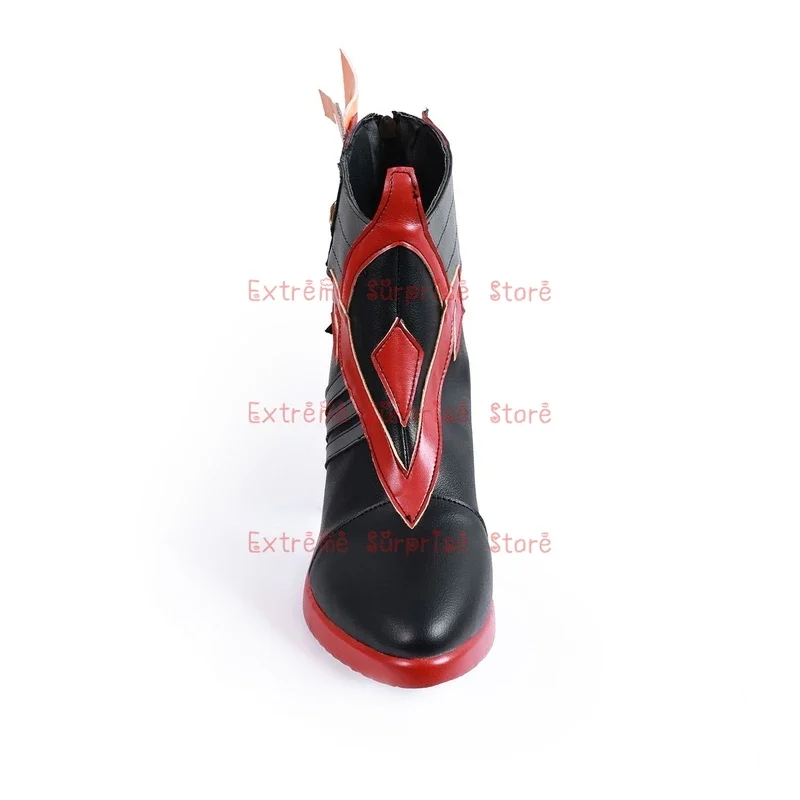 SN5536-43 Taglia IN MAGAZZINO Mavuika Scarpe Cosplay Genshin Impact Mavuika Cosplay Tacchi alti Mavuika Scarpe Cosplay Prop $ 5Q @ 1