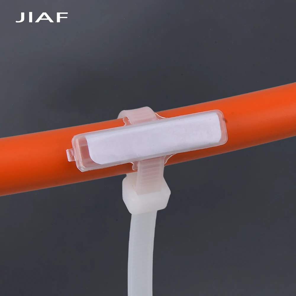 100PCS Cable Label Mark Transparent Sign 3010 4010 3020 4020 Wire Line Waterproof Organizer Tag