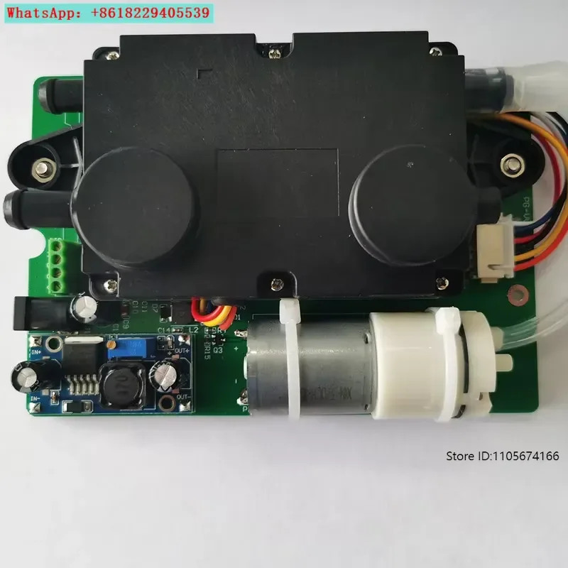 Particle count sensor for clean room and operating room applications suitable for 1000000 level and 100000 level environments