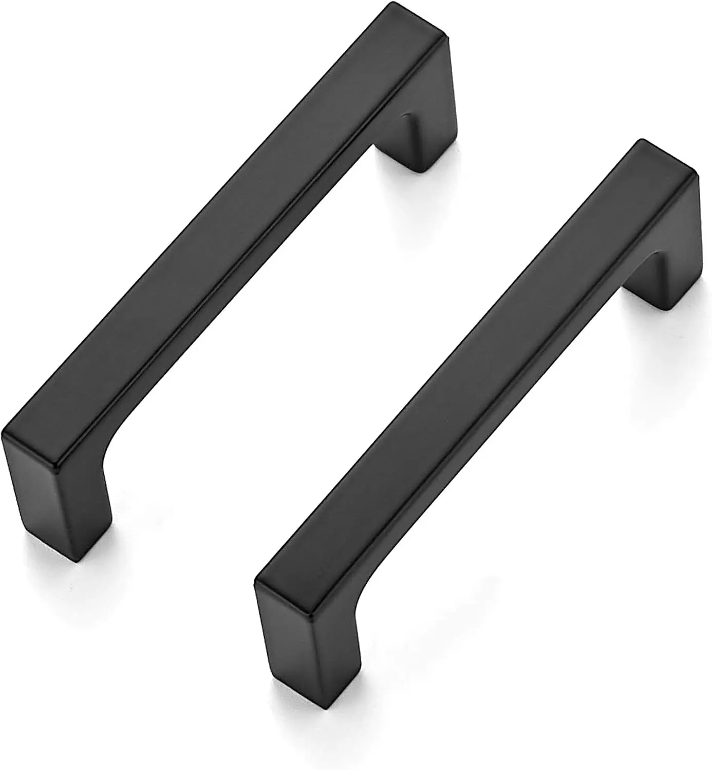 Solid 3 Inch Kitchen Square Cabinet Handles Matte Black Cabinet Pulls Drawer Pulls Kitchen Cabinet Hardware Flat Black Kitchen