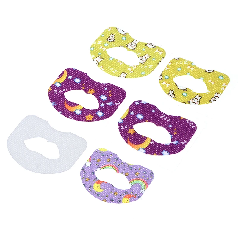 30Pcs Anti-Snoring Stickers For Children Adult Night Sleep Lip Nose Breathing Improving Patch Mouth Correction Sticker Tape