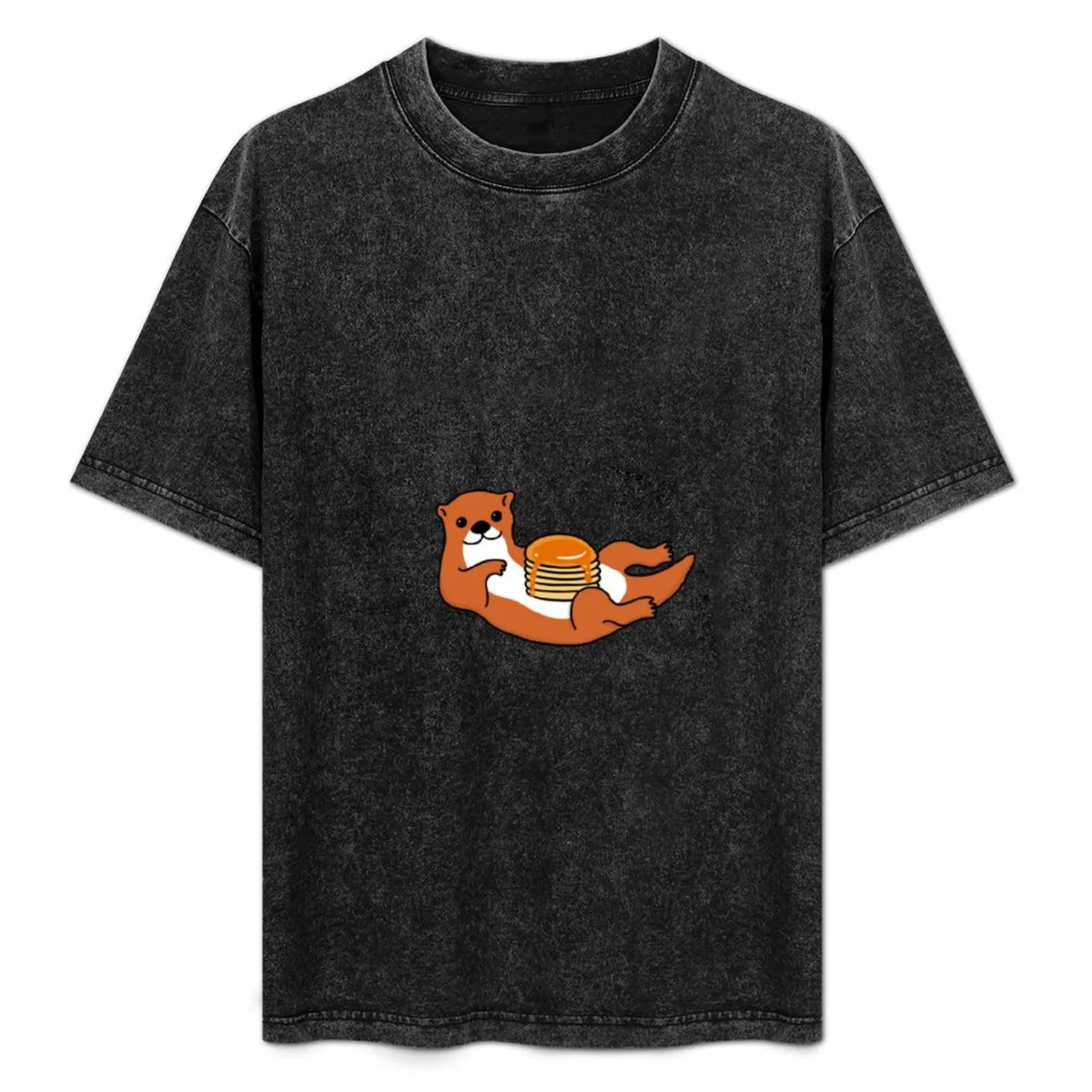 

Stacks the CDK Otter - CDK day mascot T-Shirt Soft Basic Cotton Short Sleeve Tee