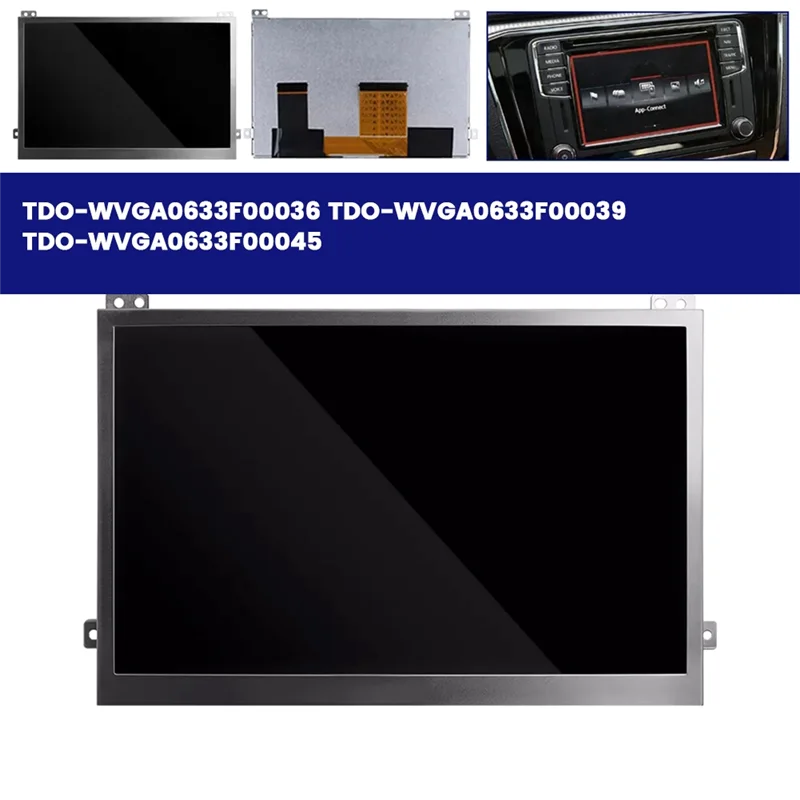 A71Z Autonavigatie Radio 6.5In Lcd Touchscreen Assy TDO-WVGA0633F00036/39 Voor Skoda VW MIB 200 682 TDOWVGA0633F00045