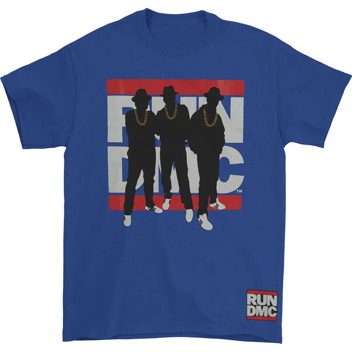 Retro Simmons East Coast Hip Hop Group - Hip Hop Black Rock American Streetwear Men's Casual Short-Sleeved T-Shirt