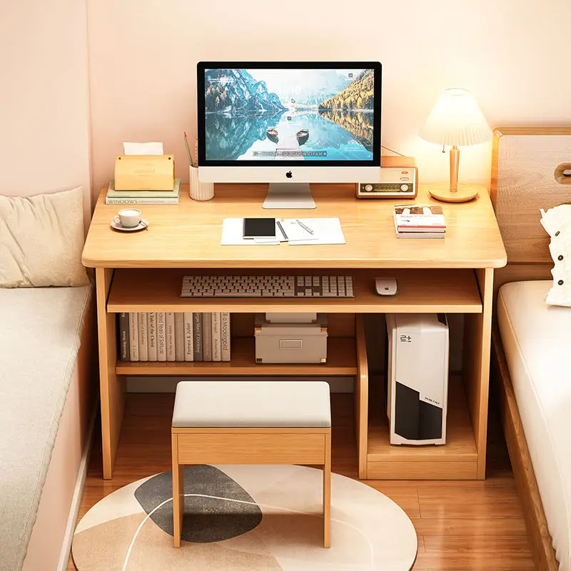 *Simple Style Furniture Laptop Table Office Computer Desk Container Houses Study Table Side