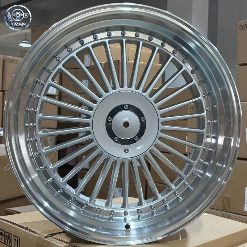 F94987 19inch 5x112 5x120 Silver Electroplated Aluminum Alloy Wheels for Car Modification