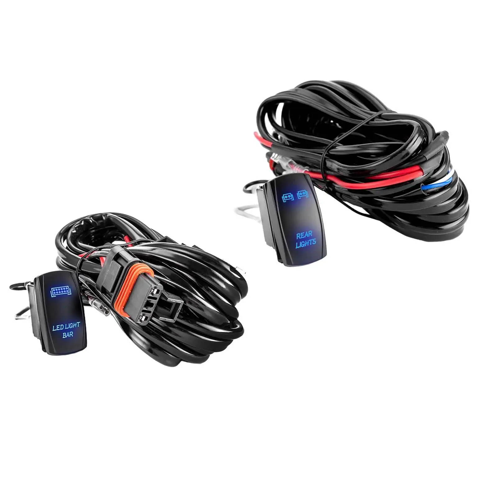 

Light Bar Wiring Harness Kit 300W Replaces Premium Connector Car Accessories