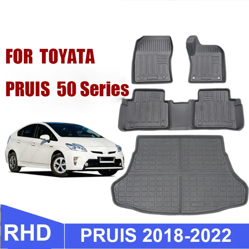 

Резиновый напольный коврик для Toyota Prius 50 series RHD