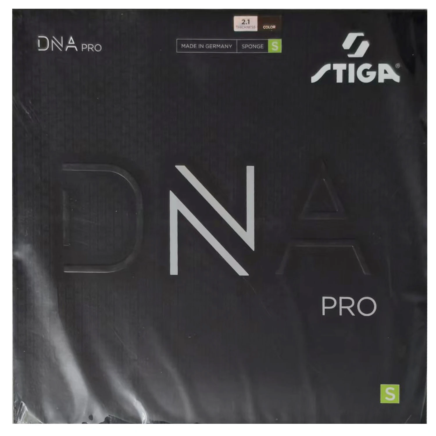 STIGA DNA PRO M / H / S Guma do tenisa stołowego (wyprodukowana w Niemczech) Pips-in Oryginalna gąbka do ping-ponga STIGA DNA — zdjęcie 7