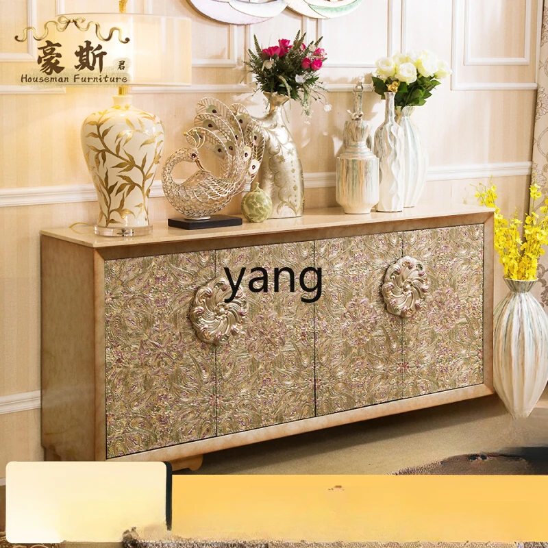 xyy neoclassical high-end screen partition cabinet entry entrance entrance cabinet side cabinet