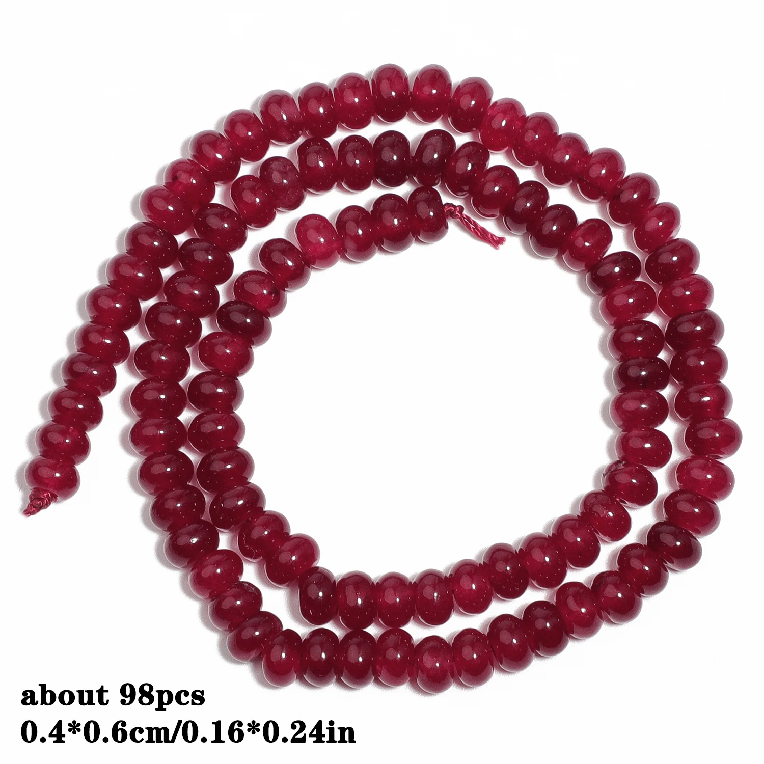 Natural Chalcedony Beads for DIY Jewellery Making