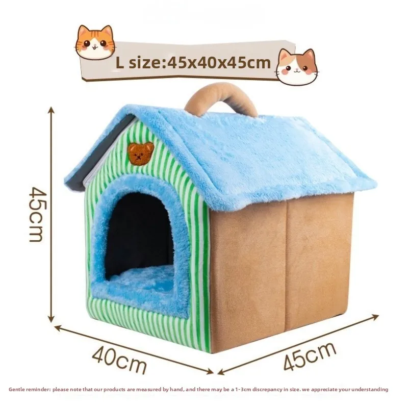 

Новая зимняя утепленная лежанка-домик для собак (для французских бульдогов и мелких пород), всесезонная, теплая, для использования в помещении