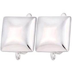 Juya Handmade Silver Plated Ear Wire Shvenzy Earring Hooks Accessories For DIY Needlework Dangle Charms Earrings Making