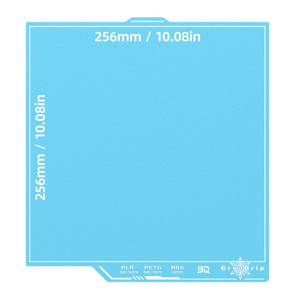 BIGTREETECH CryoGrip Pro Cool Plate Frostbite/Glacier Sheet verenstaal voor Snapmaker U1 Elegoo Centauri Carbon