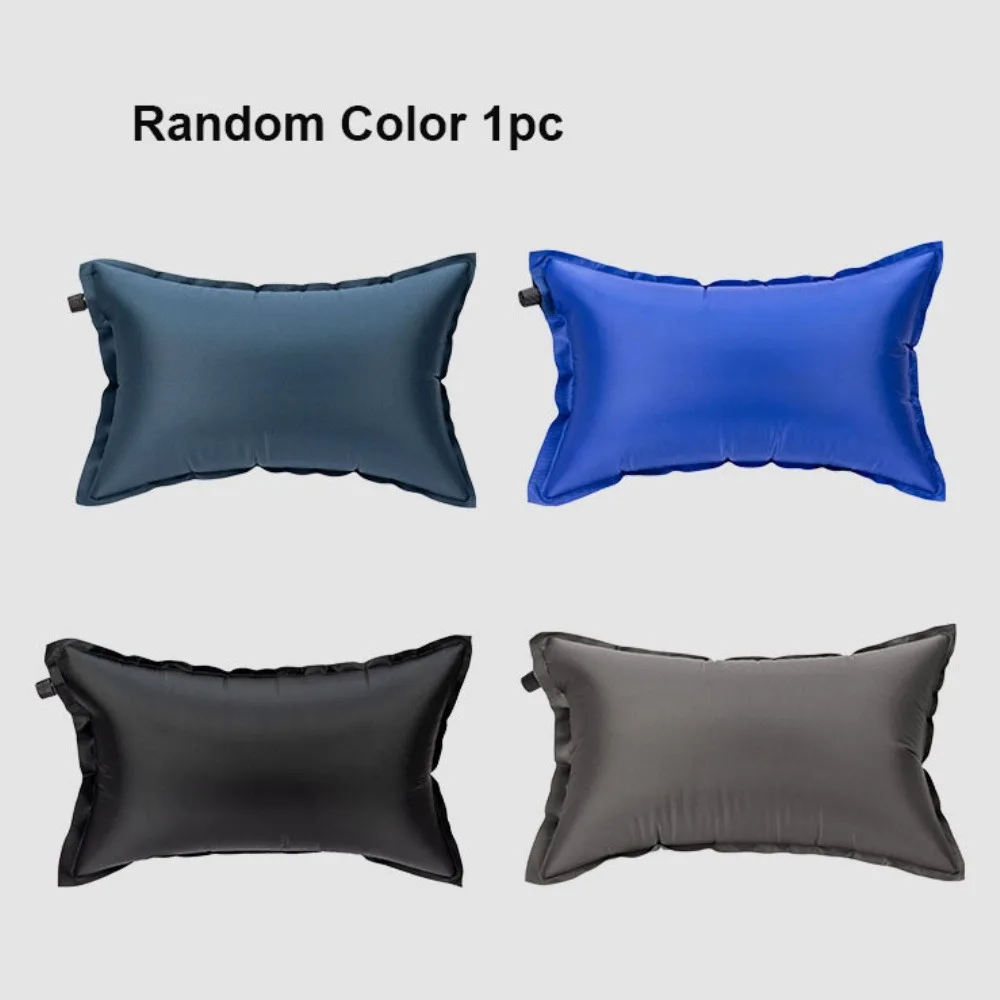 

Portable Travel Pillow Automatic Inflatable Comfortable Office Napping Pillow 45*30cm Waist Protection Camping Pillow Outdoor
