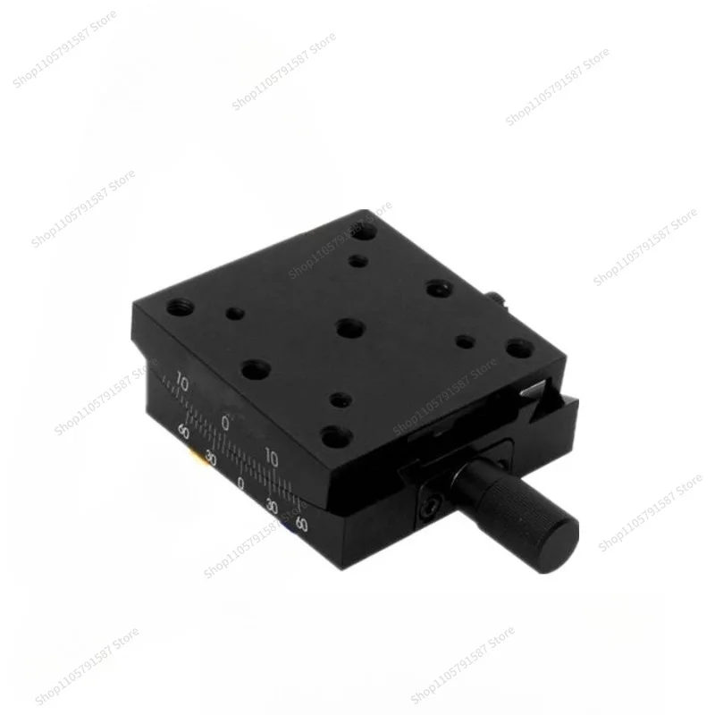 For NT01GM10 Optical Manual Angle Position Table, Worm Gear Fine-tuning Displacement Table, Rotary Pitch Table