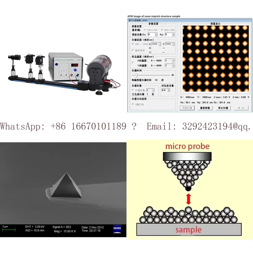 YIXIST YMP-6114 Customizable Atomic Force Microscope AFM Educational Training Kit Custom Spectral Bandwidth Wavelength