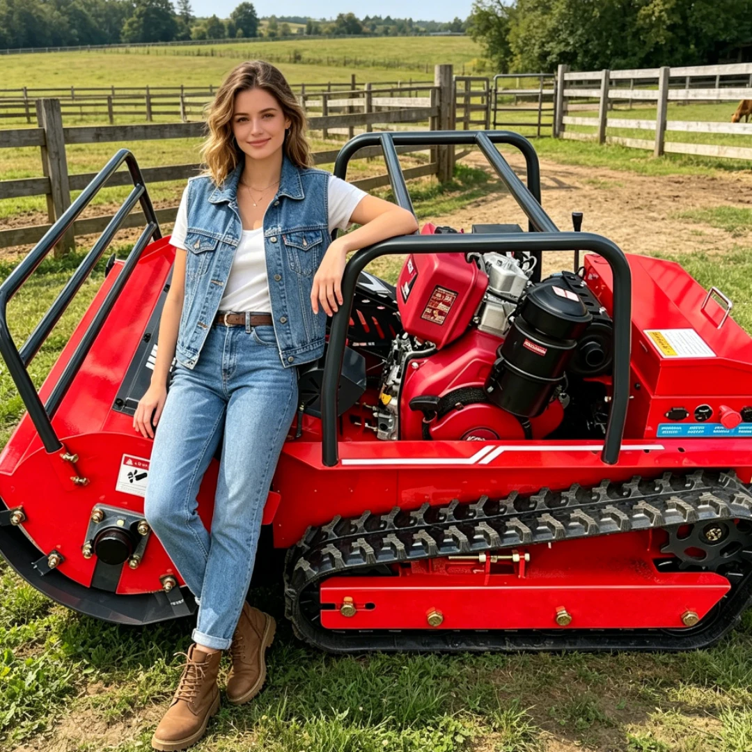 Customized Lawn Mower with Horizontal Bar Four Stroke High Horsepower Suitable for Agriculture, Forestry, Weeding