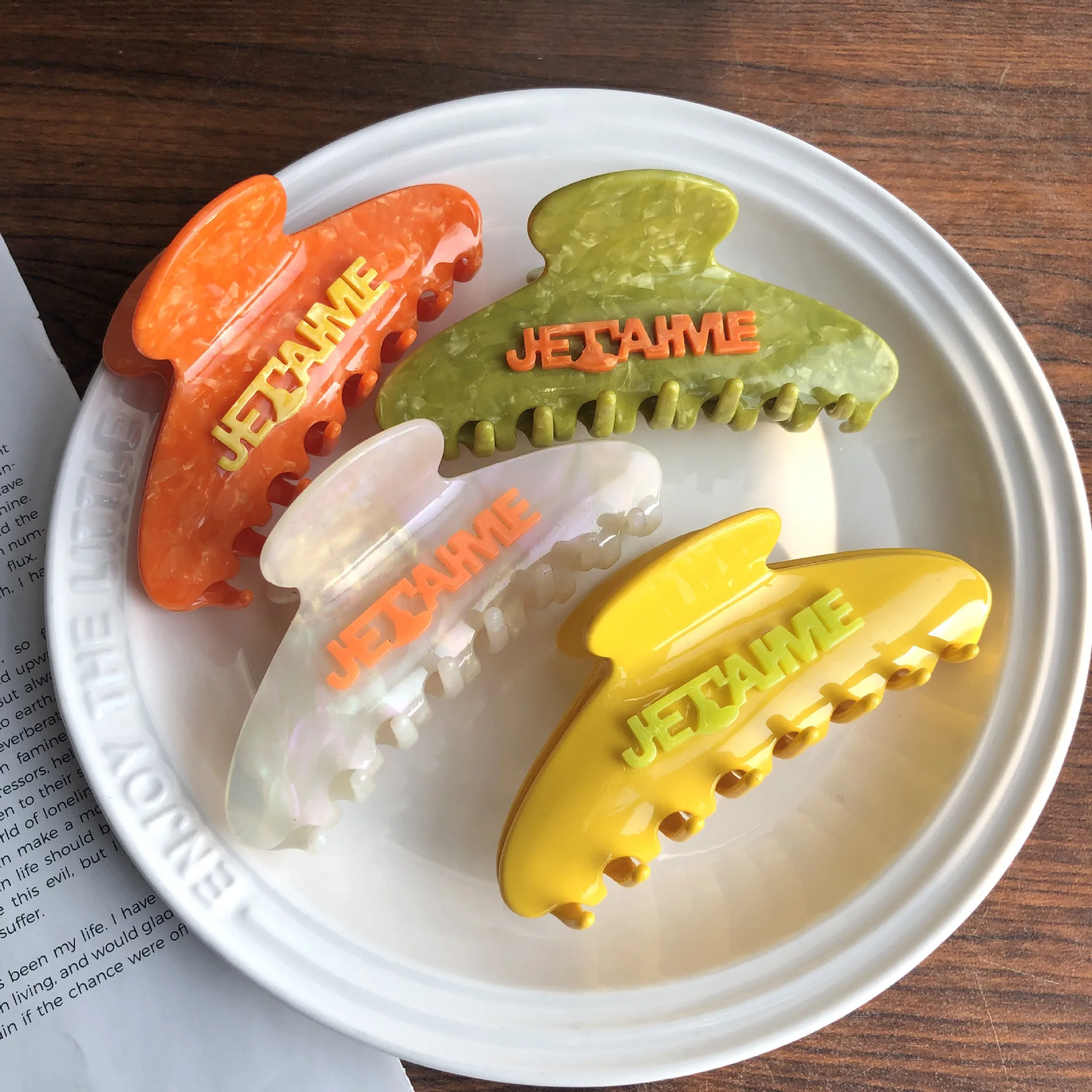 Новый дизайн, 3D-приклеивающийся коготь для волос