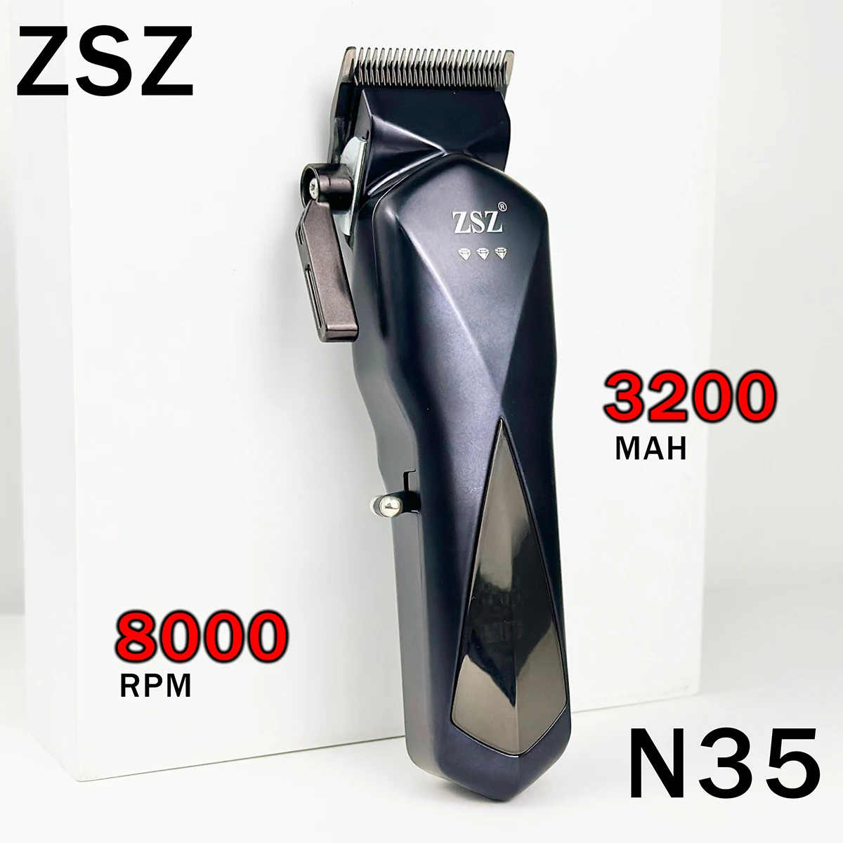 ZSZ N35 8000RPM Professional Electric Hair Clipper Barber FADE Thin Blade Quality Hair Trimmer Hair Cutting Machine