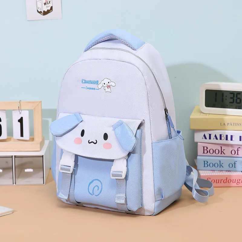 Sanrio Melody Cartoon Casual Large Capacity School Bag Student Comfort Trend Lightweight Burden Reduction Backpack Backpack