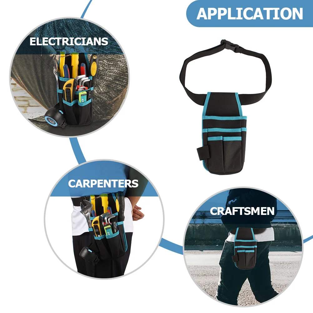 حزام أدوات مقاوم للاهتراء مع جيوب متعددة للرجال والنساء والكهربائيين والنجارين وحزام أدوات الحرفيين