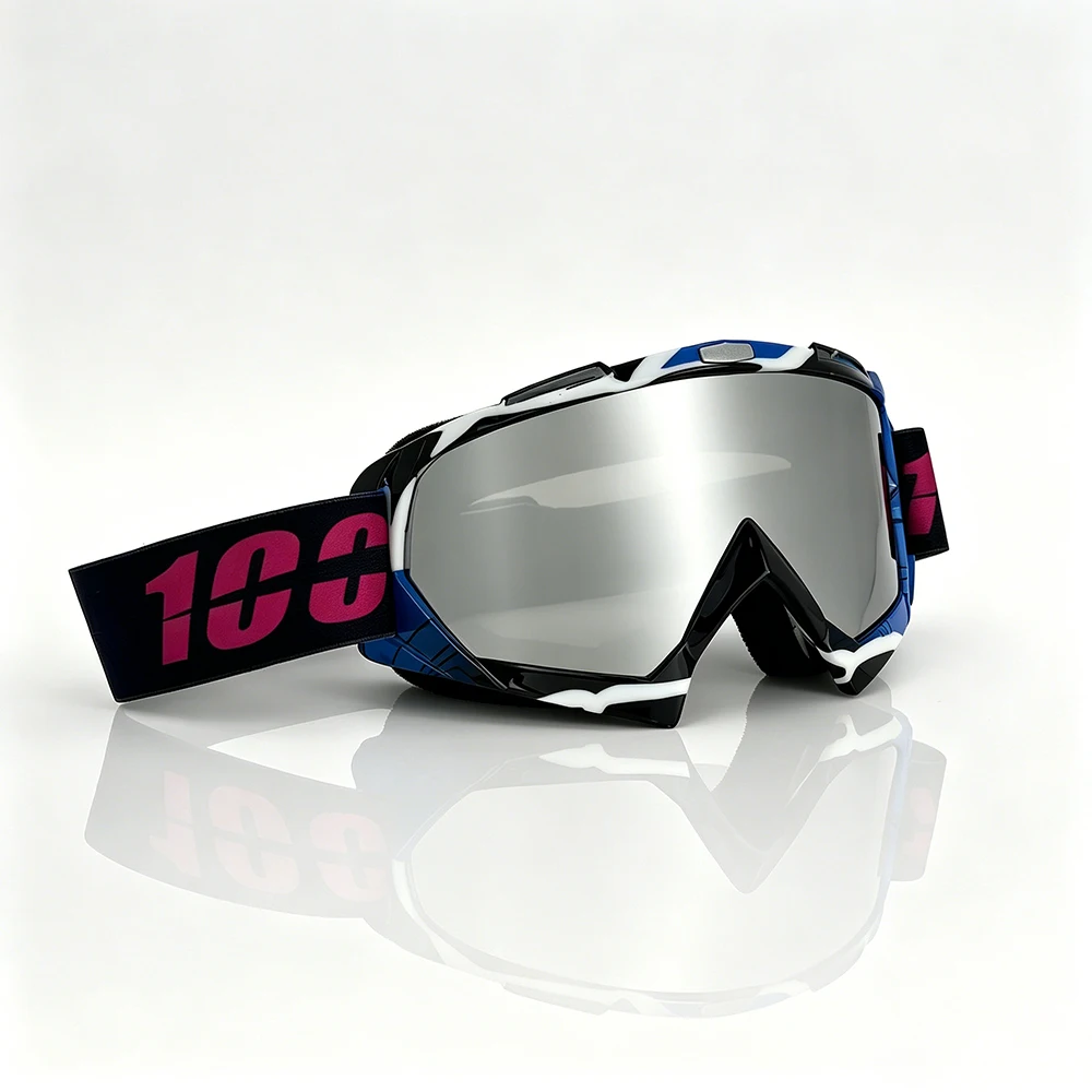 ATV-Brille Dirt Bike Motorrad Motocross MX Reitbrille UV400 Staubdichte Rennbrille Skibrille für Männer Frauen Jugendliche Kinder – Detail 11