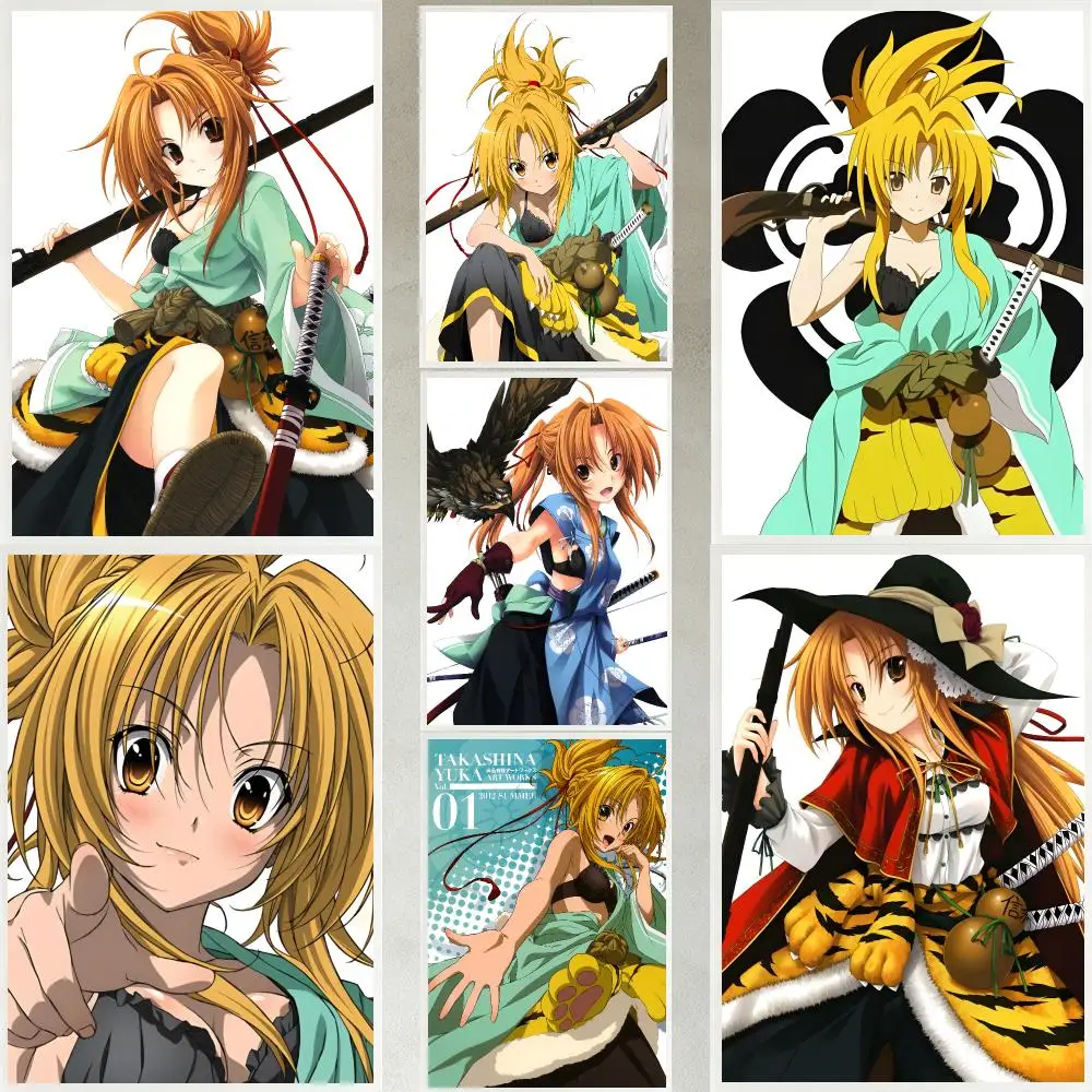 anime The Ambition of Oda Nobuna Poster Poster HD Waterproof Self-adhesive Art Print Wall Decor for Bedroom Living Room Gift