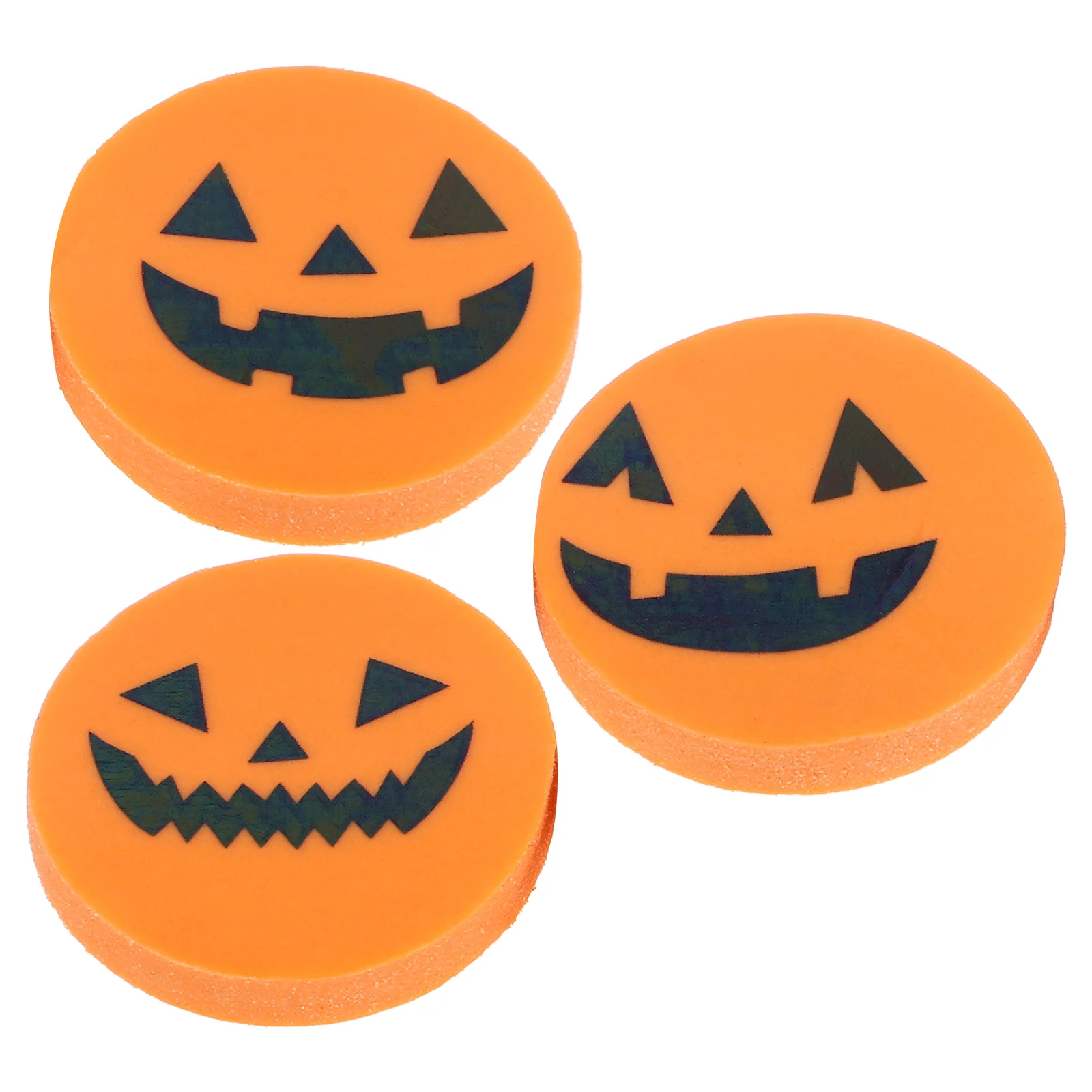 36pcs Pumpkin Shaped Eraser Halloween Creative Stationary Eraser for Kids Students cartoon eraser pencil eraser