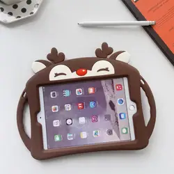Standaard Case Voor Ipad Mini 5 4 3 2 1 Ipad 9.7 Inch Air 1 2 10.2 2019 2020 2021 Zachte Siliconen Schattige Cartoon Cover Kinderen Mooie