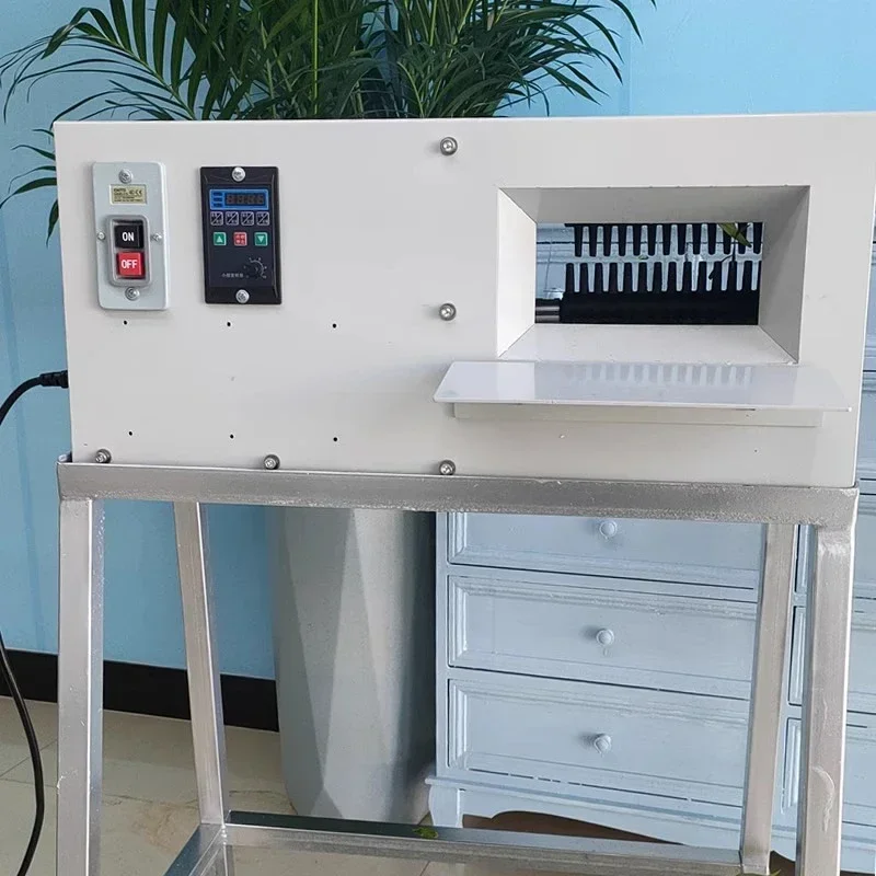 Desktop Version Flowers Thorn Removal Machine 550W Commercial 220V Electric Rose Flower Deburring Root Cutting Machine