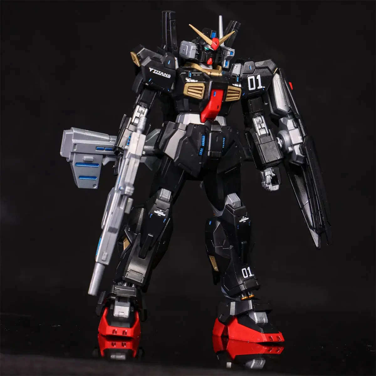 STAR HG 1/144 RX-178 MK2 A.E.U.G TITANS Assembly Model Kit Action Figures Robot Plastic Model Kit Christmas Toys Gifts